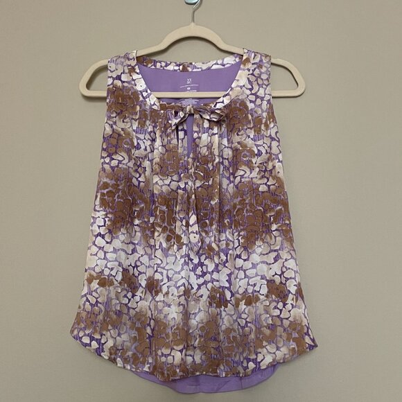 New York & Company, 0, Purple Rust Scale, Slim Leg Crop Pant & Free matching Top - Picture 3 of 12